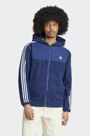 thumbnail: Donkerblauw en witte heren adidas Originals vest met lange mouwen