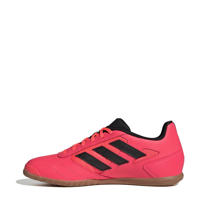 thumbnail: adidas Performance Super Sala  senior zaalvoetbalschoenen koraalrood/zwart