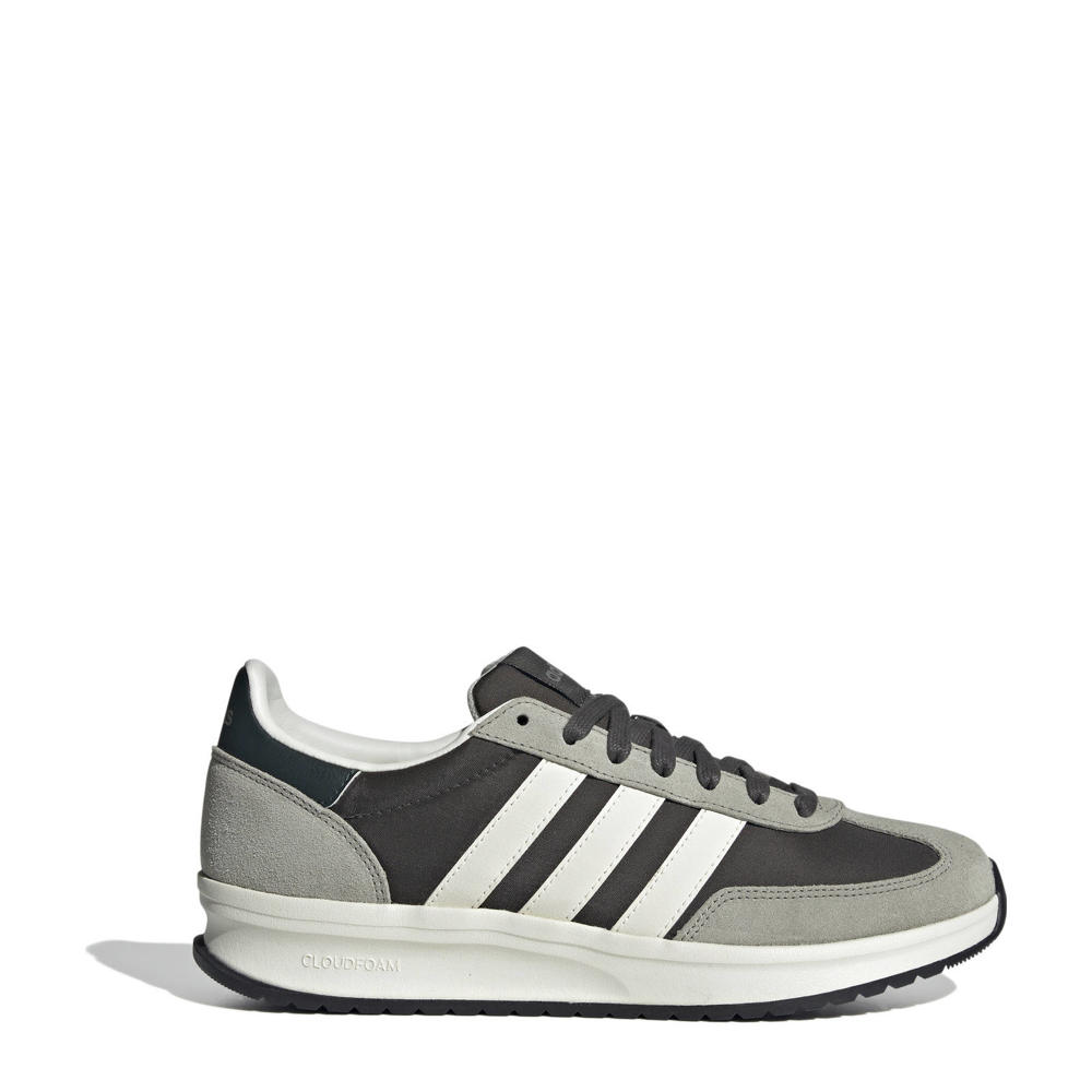 Donkerbruin en beige heren adidas Sportswear Run 70s 2.0 sneakers van mesh-suède/voering: mesh/voetbed: eva met veters