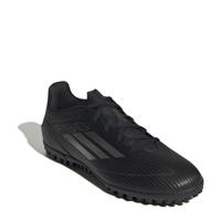 thumbnail: adidas Performance F50 Club TF  senior voetbalschoenen zwart/antraciet/goud metallic