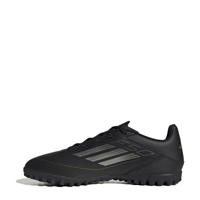 thumbnail: adidas Performance F50 Club TF  senior voetbalschoenen zwart/antraciet/goud metallic