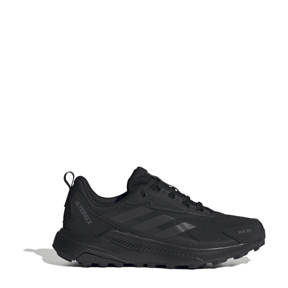 Zwarte heren adidas Terrex Anylander RAIN.RDY wandelschoenen van mesh-pu/voering: mesh/voetbed: eva met veters