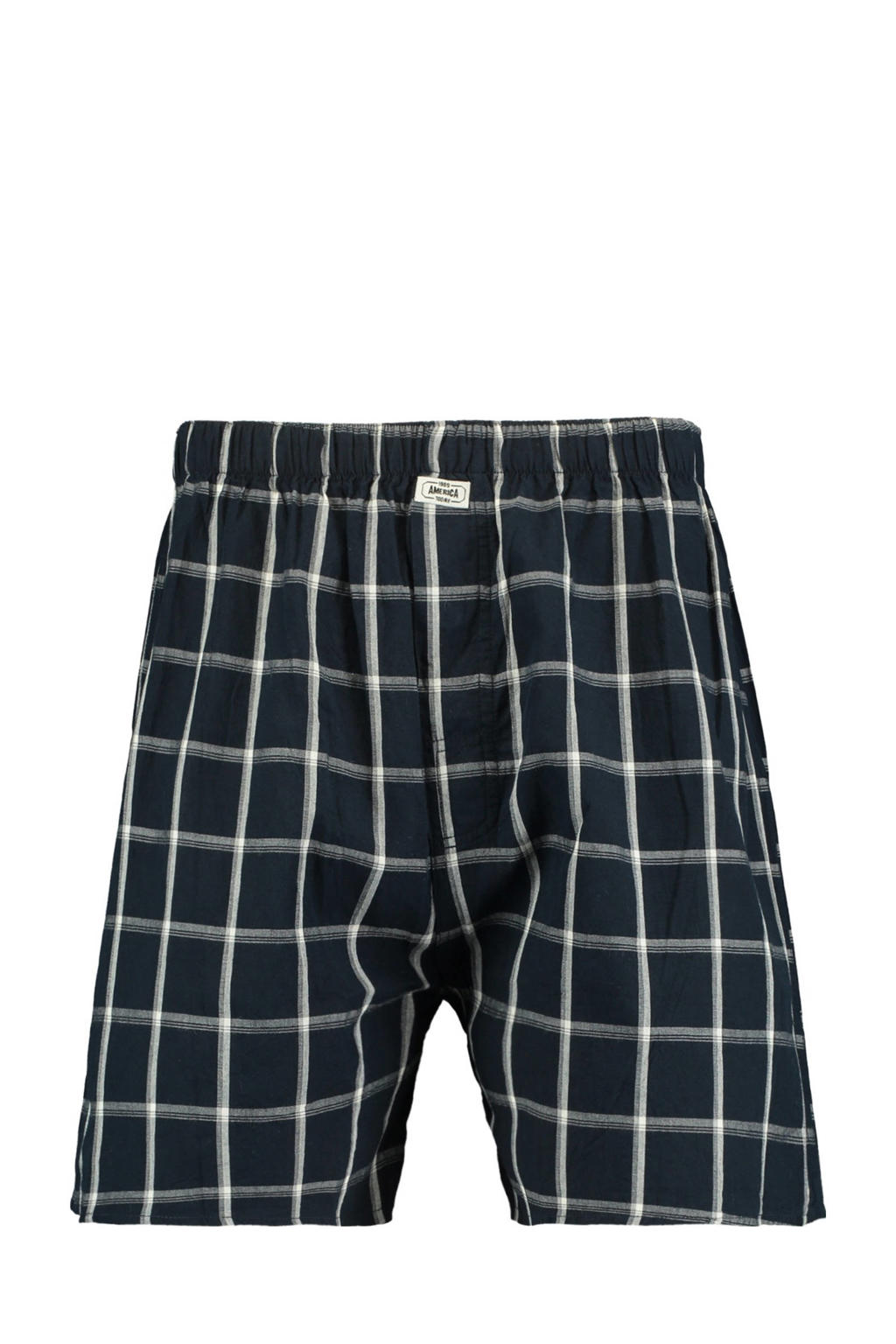 America Today wijde boxershort Thomas zwart/wit