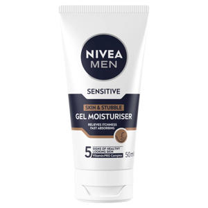 NIVEA Sensitive Skin & Stubble Moisturizer gezichtsgel - 50 ml