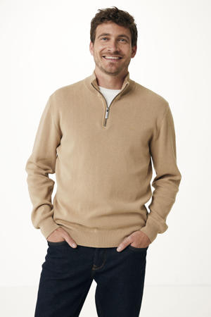 gebreide trui beige