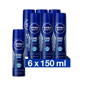 Deodorant Spray Cool Kick  150 ml Multiverpakking