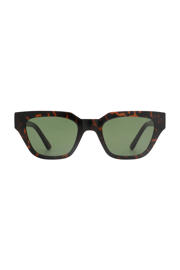 thumbnail: A.Kjaerbede zonnebril Kaws met tortoise print donkerbruin