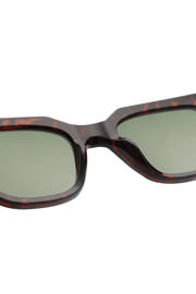 thumbnail: A.Kjaerbede zonnebril Kaws met tortoise print donkerbruin