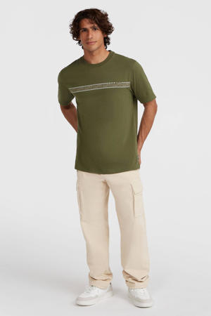 T-shirt met printopdruk forest night