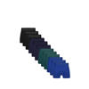 Donkergroen/blauw/zwart
