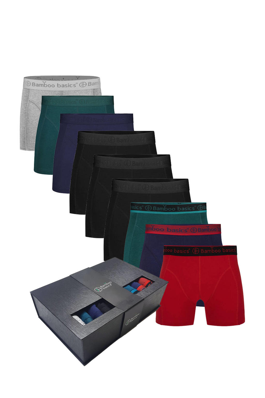Bamboo Basics giftbox boxershort Rico (set van 9)