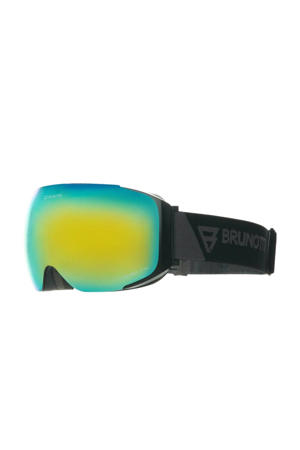 skibril Timber zwart (lens oranje/goud)