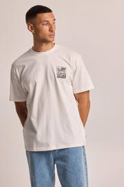 thumbnail: America Today T-shirt met backprint wit