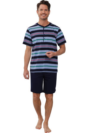 shortama donkerblauw