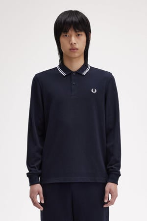 regular fit polo TWIN TIPPED met contrastbies