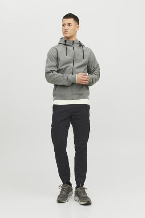 slim fit cargo broek JREBMICHAEL zwart