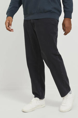 relaxed jeans JJICHRIS JJORIGNIAL MF 912 Plus Size zwart