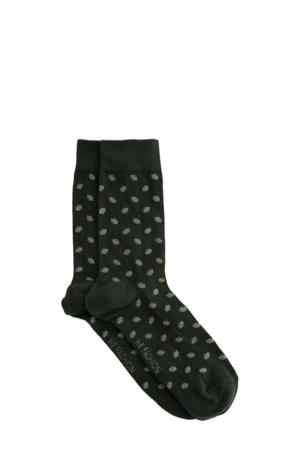 sokken met all-over print kaki