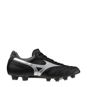 Morelia Pro MD  senior voetbalschoenen zwart/zilvergrijs
