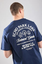 thumbnail: America Today T-shirt met backprint donkerblauw