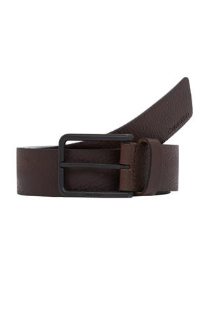 leren riem Warmth 3.5 donkerbruin