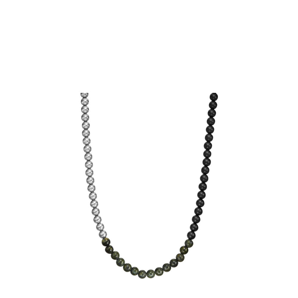 Armani Exchange collier AXG0140040 Classic zilverkleurig