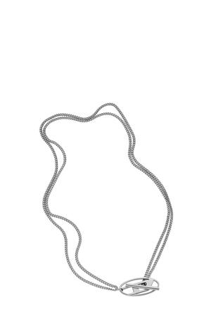 ketting DX1534040 zilverkleurig