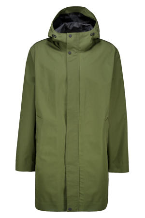 regenjas groen
