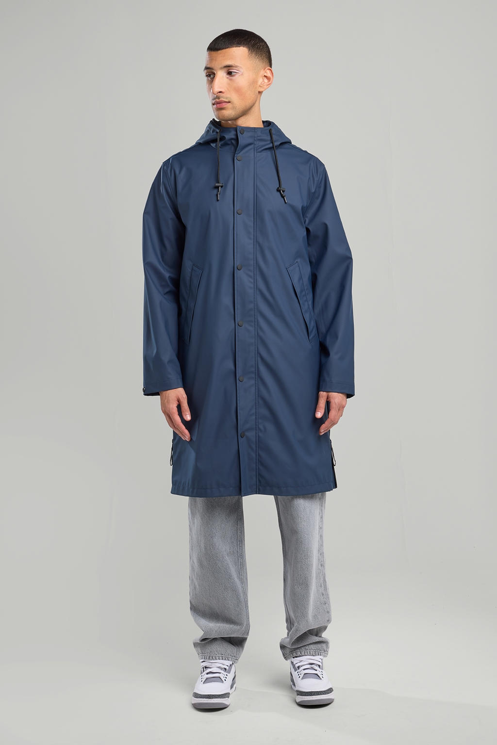 America Today regenjas jake x donkerblauw