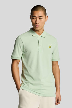 regular fit polo lichtgroen