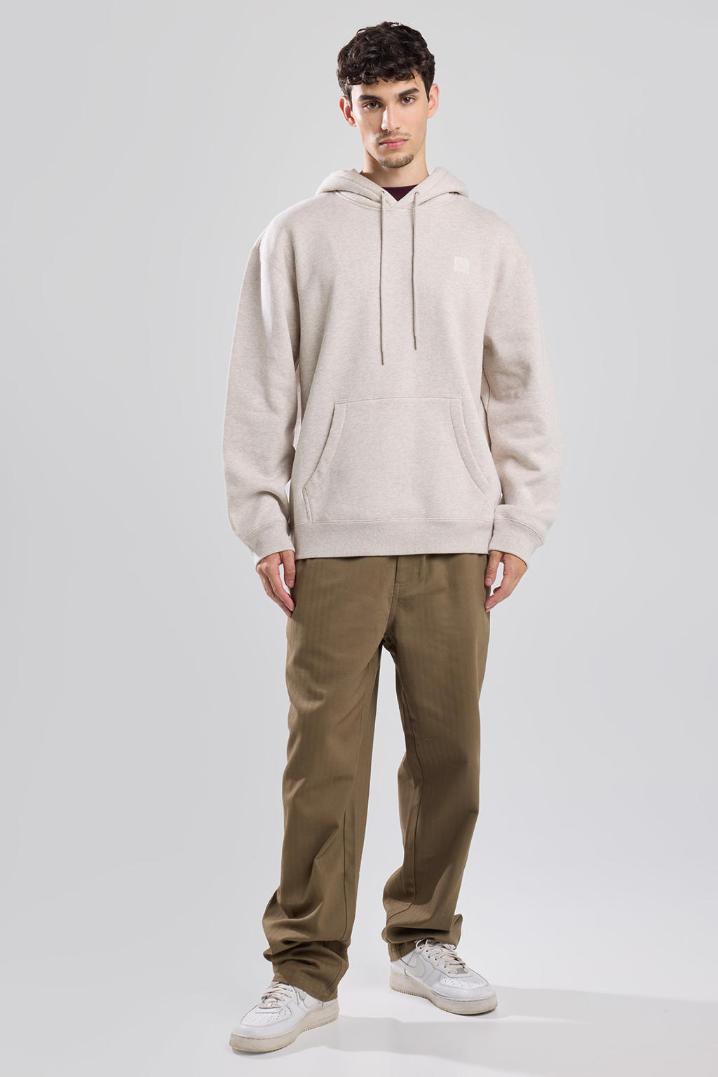 America Today hoodie beige