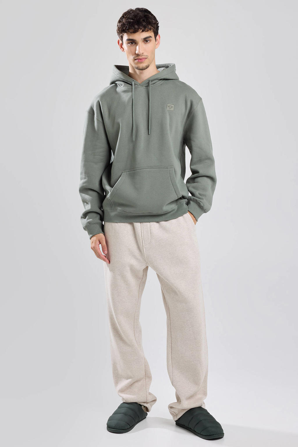 America Today hoodie groen