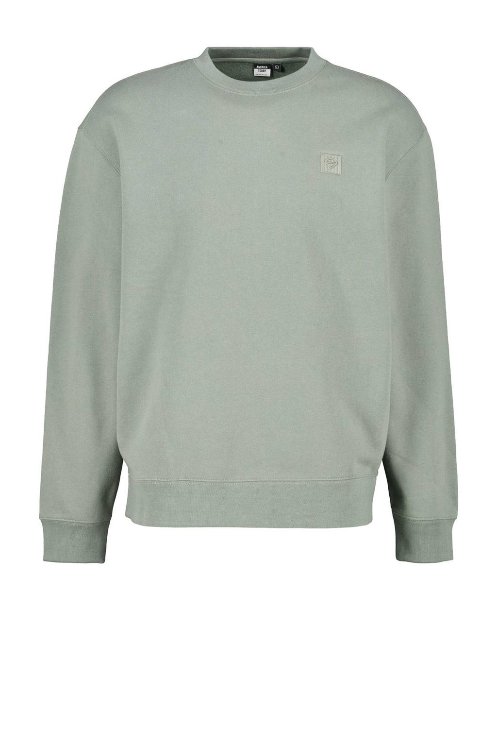 America Today sweater lichtgroen