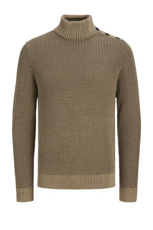 gebreide trui beige