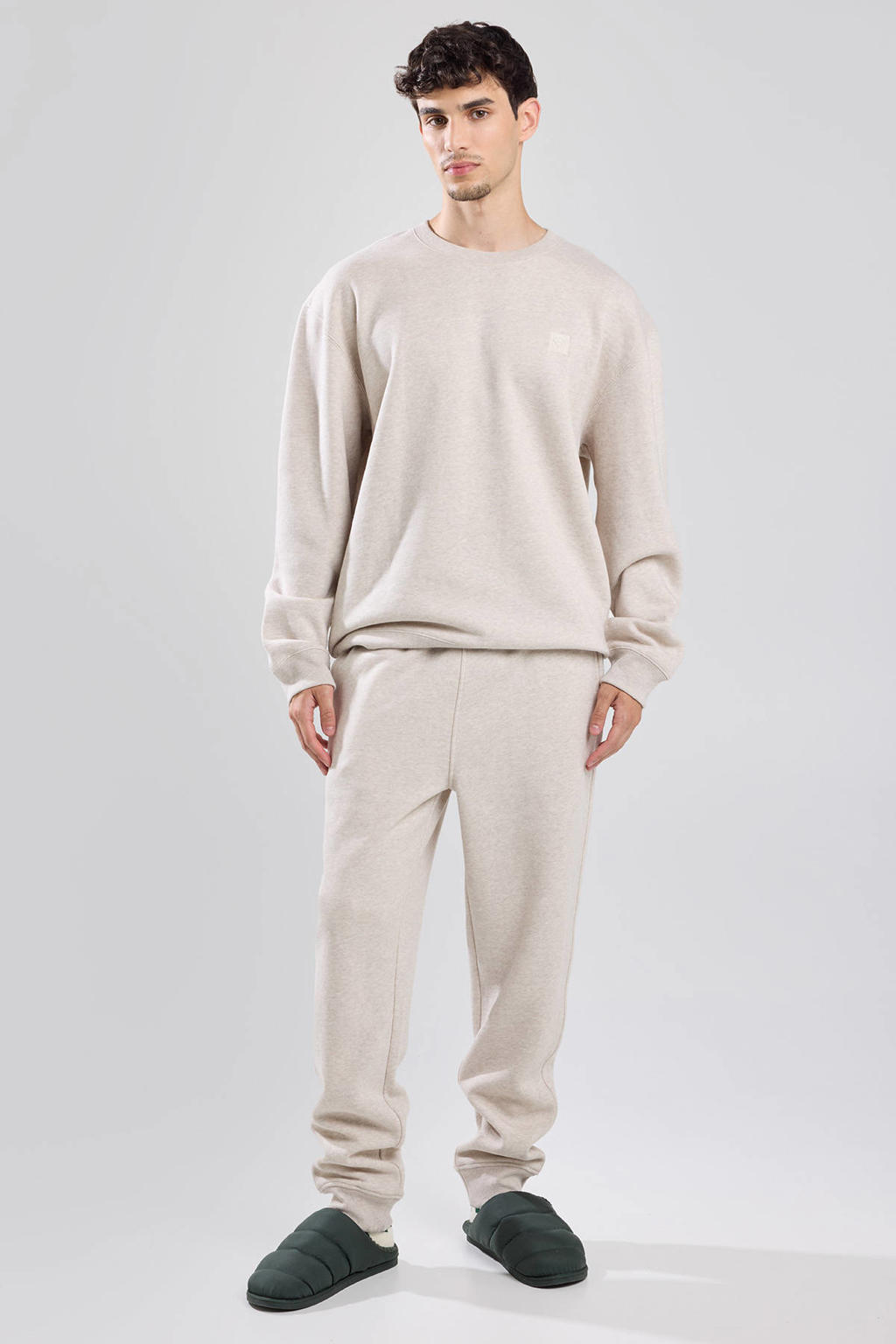 America Today regular fit joggingbroek Col oatmeal