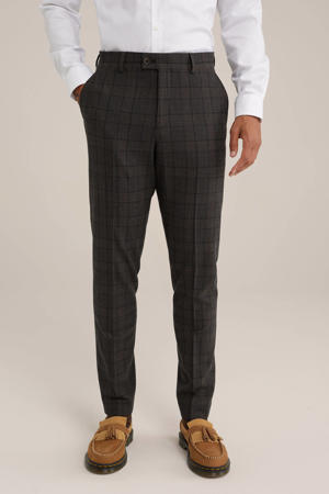 slim pantalon bruin
