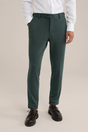 slim pantalon groen