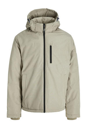 gewatteerde jas JCOLAND beige