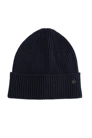 muts donkerblauw