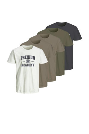 T-shirt JPRBLUJADON - (set van 5)