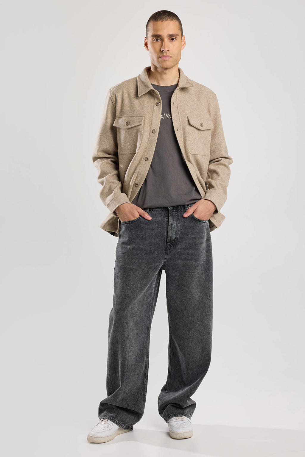 America Today baggy jeans Dayton dark grey