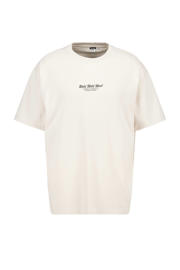 thumbnail: America Today loose fit T-shirt Esteban met backprint ecru