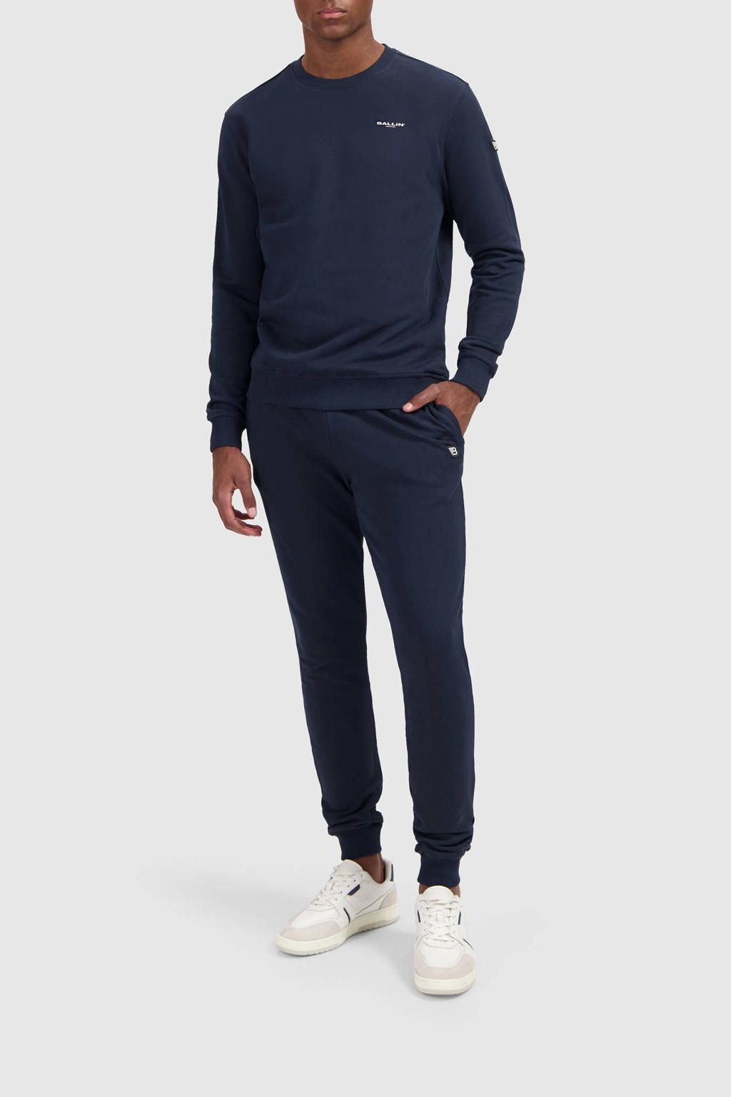Ballin sweater donkerblauw