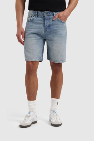 denim regular short blauw