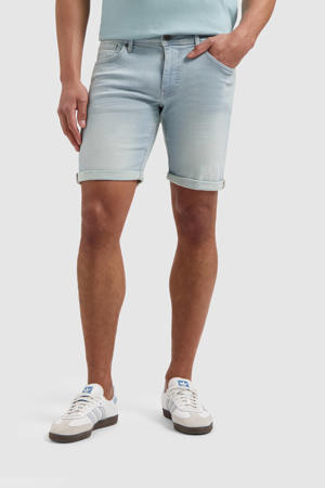 denim skinny short