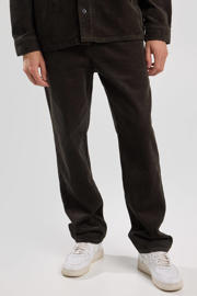 thumbnail: America Today corduroy loose fit broek Percy groen