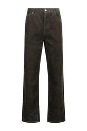 thumbnail: America Today corduroy loose fit broek Percy groen