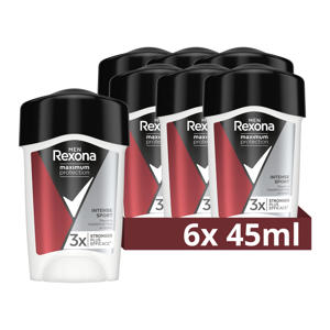 Intense Sport anti-transpirant crème stick - 6 x 45 ml