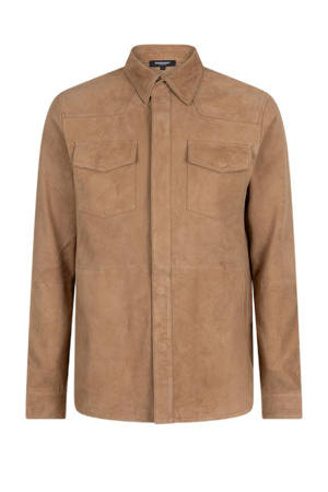 suede jas Wyatt bruin