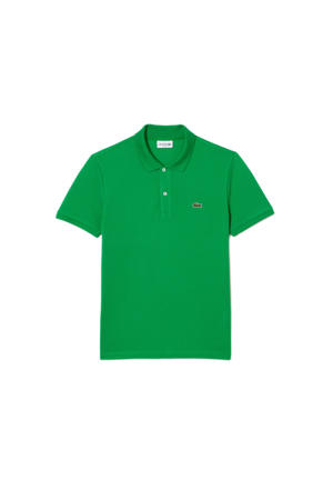 slim polo groen
